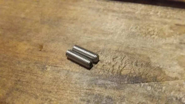 12 Parafusos Inox Ponte Tremolo Stratocaster Altura Saddle 1