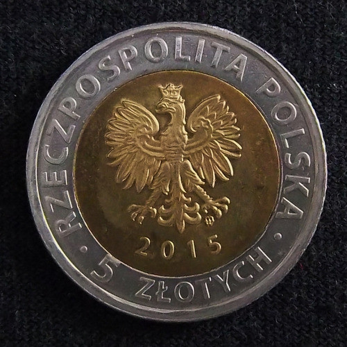 Polonia 5 Zloty 2015 Sc Y 926 Monumento Canal Bydgoszcz 1