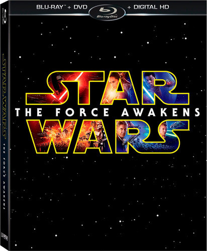 Star Wars: The Force Awakens Combo Blu-ray + Dvd Original 0