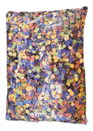 Kit C/ 10 Confetes Carnaval Colorido 100g Festa 0