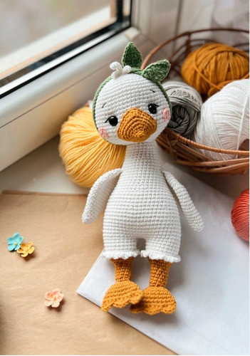 Patron Hermosa Patita Tutorial Amigurumi Crochet 1