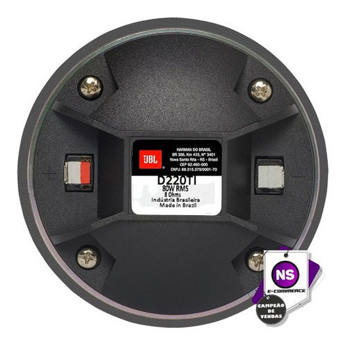 Driver D220ti Titânio Jbl Selenium 80w Rms - 8ohms 1