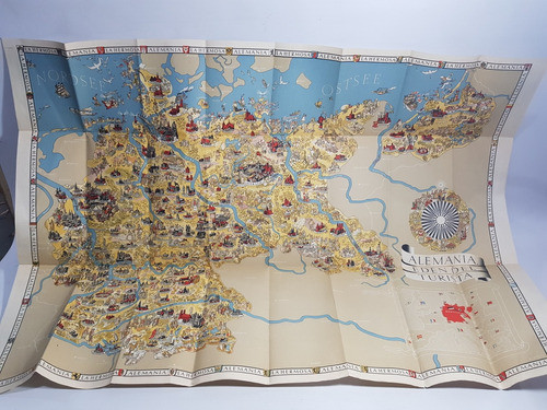 Antiguo Alemania 1938 Turismo Lote X 10 Mag 60399 1
