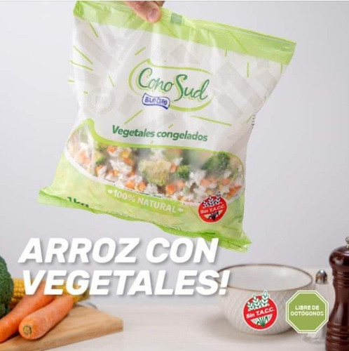 Mix Arroz Con Vegetales Congelado 1