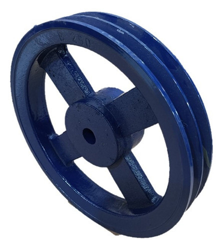 Polea 250 Mm 2 Canales B Para Mecanizar Hierro Fundido 1
