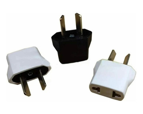 Adaptador Para Ficha Americana Pack X 3 0