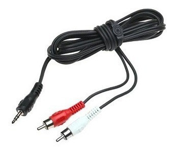 Cable Audio 2 Rca A Jack 3.5  (spica) Stereo 6ft 1