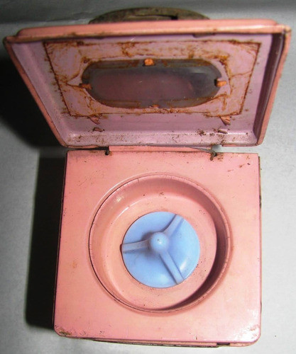 Juguete Antiguo Lavarropas  De Lata Original! 0