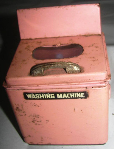 Juguete Antiguo Lavarropas  De Lata Original! 1