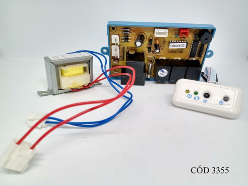 Plaqueta Universal Para Aire Acondicionado Split  De 2 Relay 1