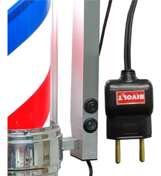 Barber Pole Poste G 70cm Bivolt Cod 681 1 Barber Pole Poste G 70cm Bivolt Cod 681 1