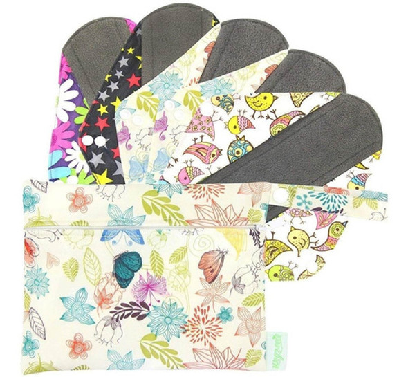 Toallitas Femeninas Bambú Ecológicas Pack 2s+2m+1b Ecoyo 0 Toallitas Femeninas Bambú Ecológicas Pack 2s+2m+1b Ecoyo 0