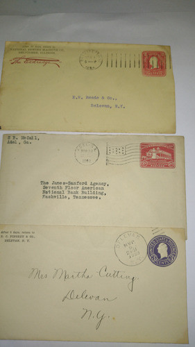 Estados Unidos  Lote Sobres Usados  Antiguos  Bellos 0