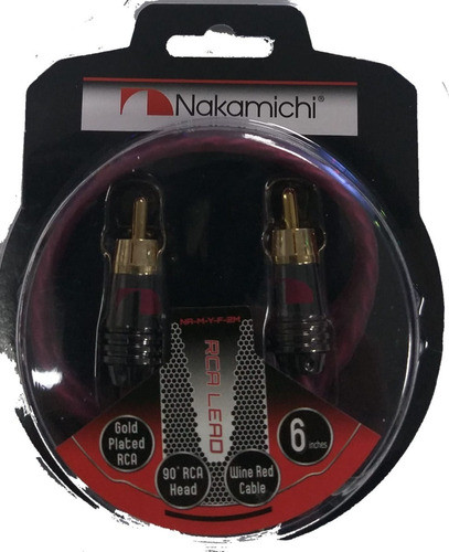 Cable Adaptador 1 Rca Hembra  A 2 Rca Macho Nakamichi 0