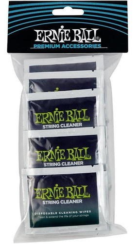 Ernie Ball Paño Limpia Cuerdas Pack 20 Unidades Musica Pilar 1