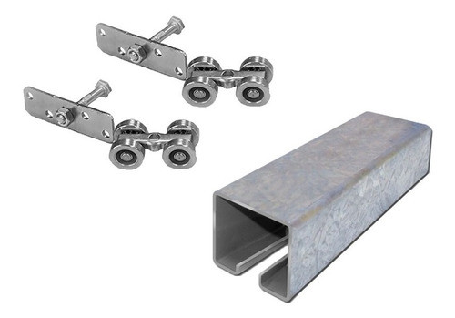 Kit P/ Portón Corredizo Colgante | Ducasse Hd-168 X 3 Mt 0