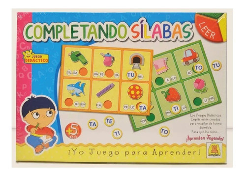Completando Silabas Juego Didactico Implas Lloretoys 1