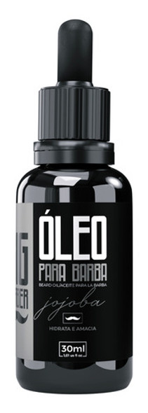 Óleo Para Barba Big Barber 30ml Fortalece Jojoba E Argan 1
