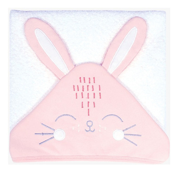 Toallon De Bebes Con Orejas De Conejo 1