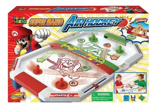 Super Mario - Jogo De Mesa Air Hockey - Epoch 0