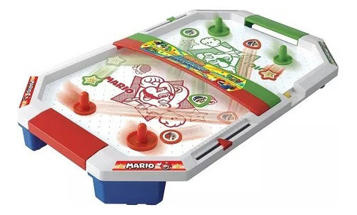 Super Mario - Jogo De Mesa Air Hockey - Epoch 1