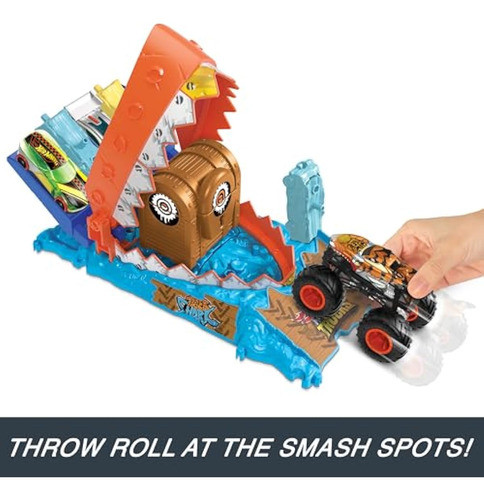 Hot Wheels Mt Arena Smashers - Juego De Trampa 1