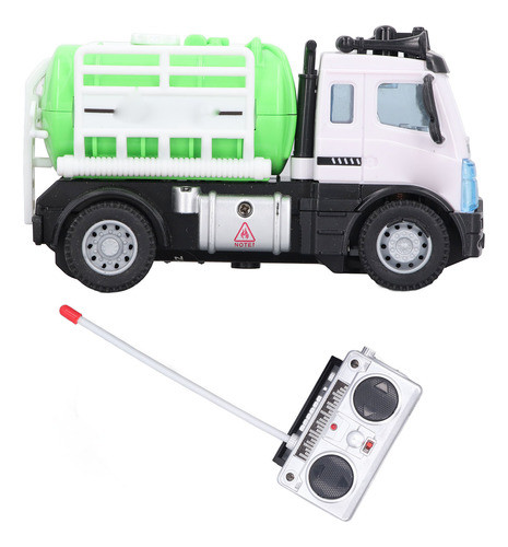 Controle Remoto Sem Fio Rc Sprinkler Truck Toy Watering Usb 1