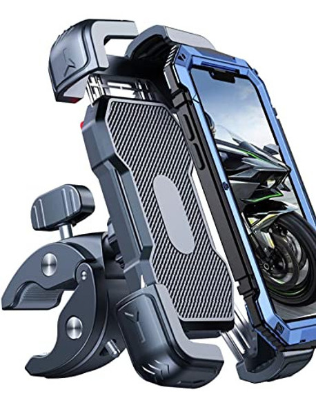 Soporte Teléfono Motocicleta 150 Mph Contra Vibración Viento 0