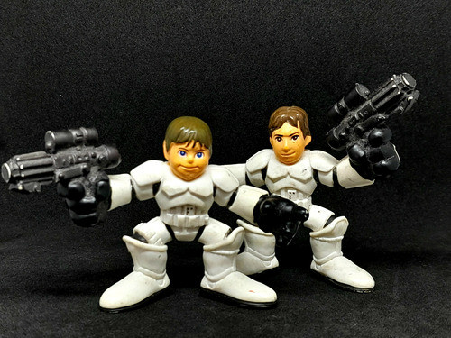 Pack Galactic Heroes Han Solo Luke Stormtrooper - Germanes 0