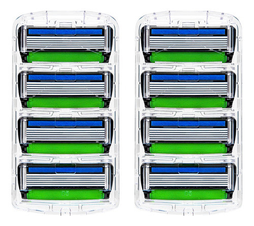 Recargas Para Aparelho De Barbear The Razor 6 (8 Recargas) 1