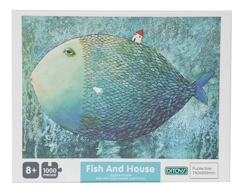 Rompecabezas Puzzle 1000 Piezas 75 X 50 Original Ditoys 1