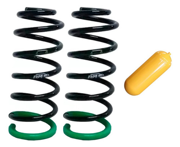 Kit X2 Espirales Traseros Reforzados Gnc P/ Fiat Siena Todos 0