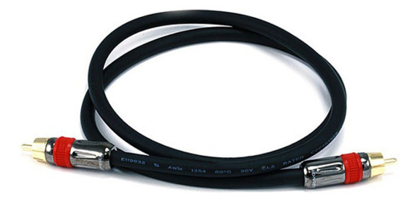 Nuevo 3 Pies Premium Digital Coaxial Audio / Video Cable Rca 0