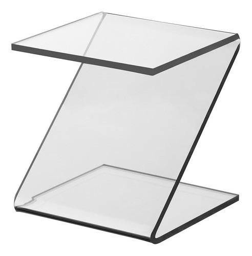 Exhibidor Acrílico Transparente En Z - Pequeño. Vidrieras 0