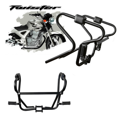 Protetor Frontal Motor Carenagem Até 2008 Cbx Twister 1