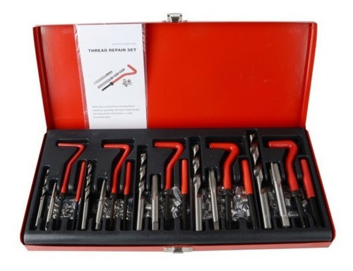 131pcs Despojado Hilo Vuelva A Enhebrar Helicoil Repair Kit 0