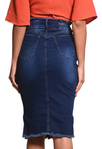 Saia Jeans Vista E Cós Desfiados Evangélica Anagrom Ref.200 1