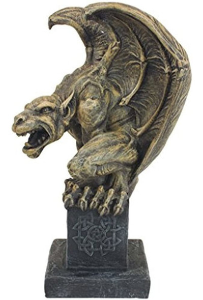 Diseño Toscano Abbadon Gárgola Estatua 1