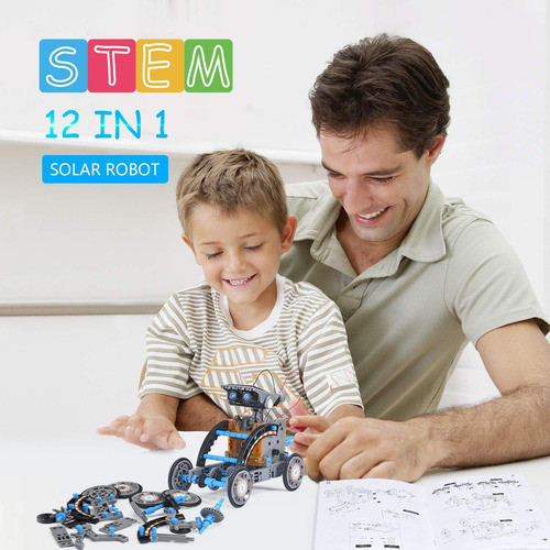 Kit De Robot Solar Educativo Para Niños De 8 A 1, 3048 1