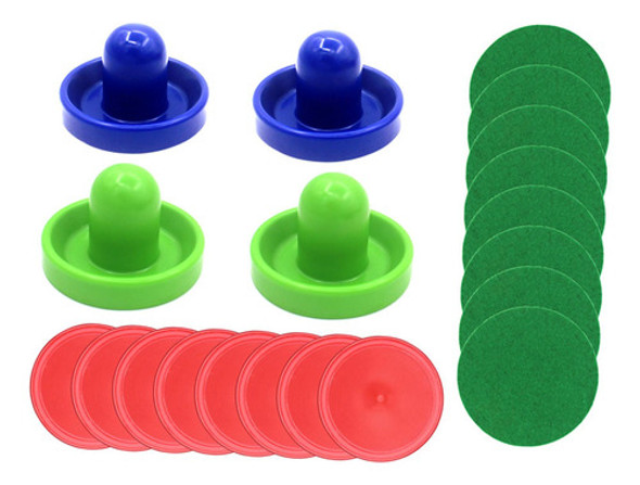 Mini Empurradores De Hóquei De Ar E Discos De Estilo F 0