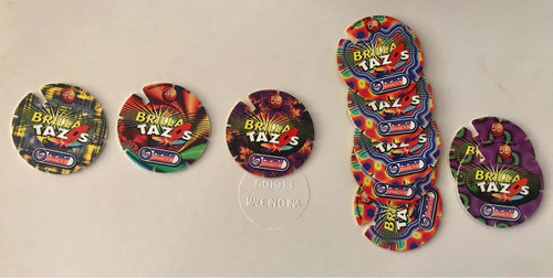 Lote 10 Tazos O Elegir Brillatazos Números En Descripción 1