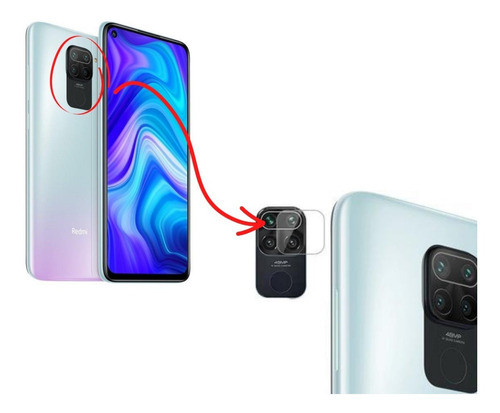 Protector Full Xiaomi Note 9 Pantalla Y Camara Vidrio Templa 1