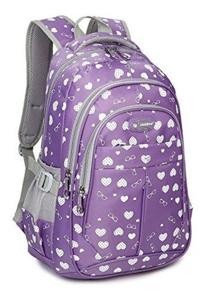 Goldwheat Escuela Mochilas Estudiantes Hombro Mochila Casual 0