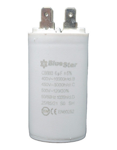 Capacitor Marcha 6uf 450vac Heladera Bluestar Friar 0