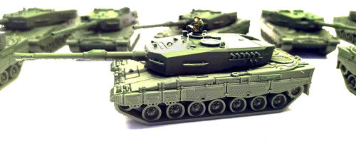 Tanque De Guerra Escala Ho + Soldado. Maqueta Imp 3d 0