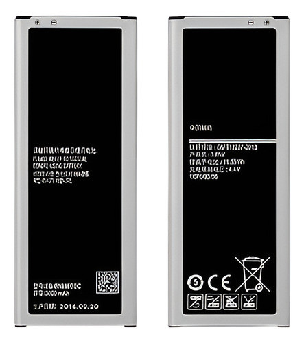 2pcs Batería Para Samsung Galaxy Nota 4 Sm-n910 N910a N910p 0