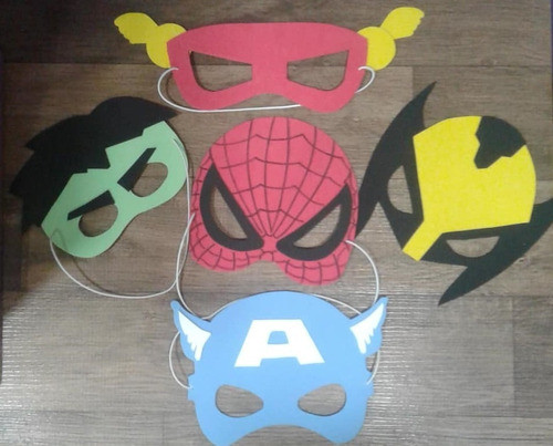 Antifaz Super Heroes!!!! 1