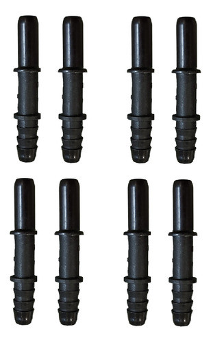 Kit 8 Conectores Engate Rapido Gasolina 8mm Emenda 0