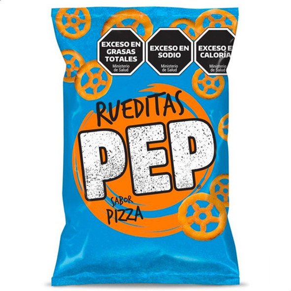 Snack Pep Rueditas Sabor Pizza Pack X20 - Mejor Precio 1