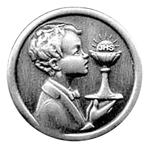 Souvenir Comunión Bautismo Medallas 18 Mm P/pegar Pack 30 Un 1
